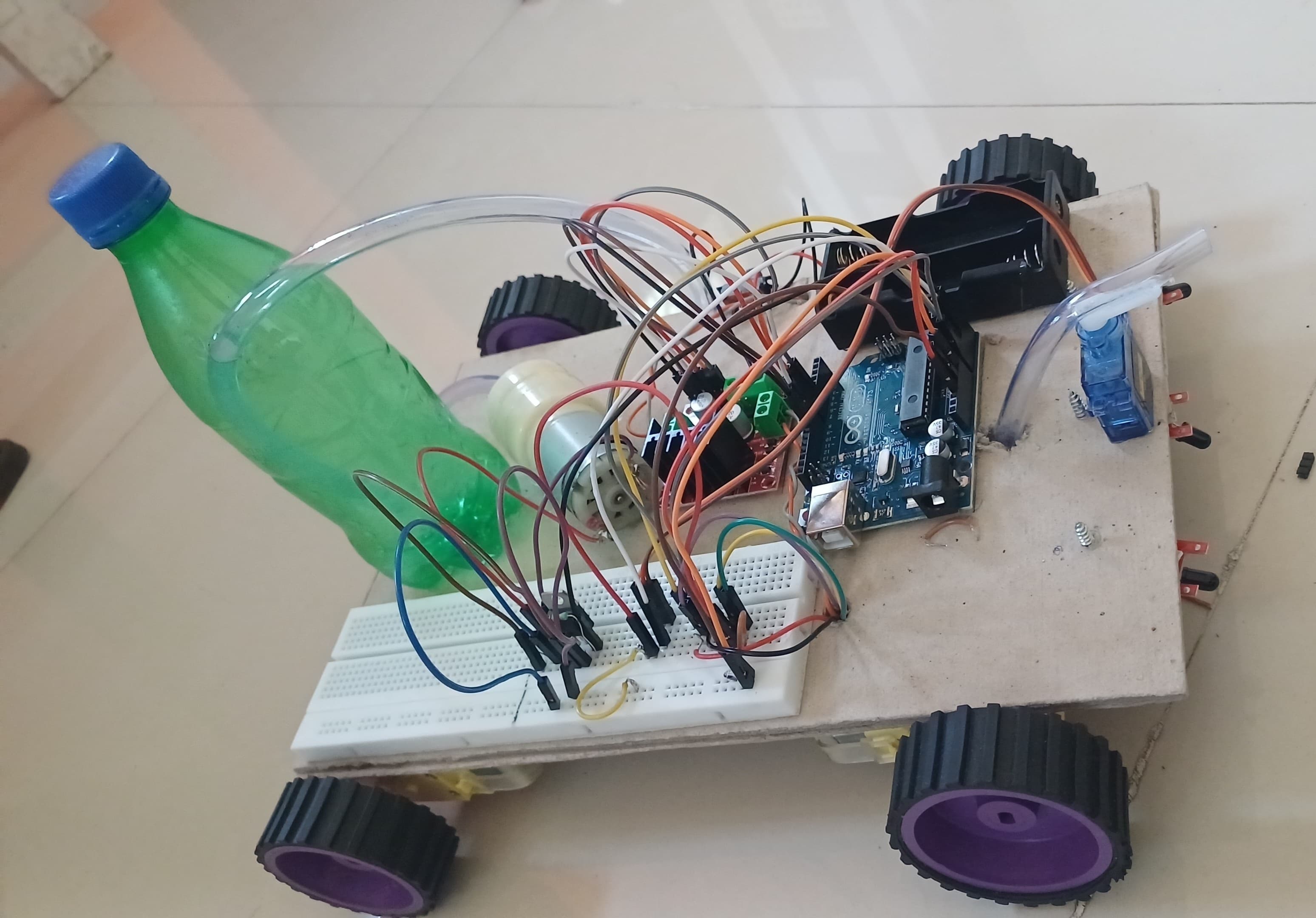 Fire Extinguisher Robot