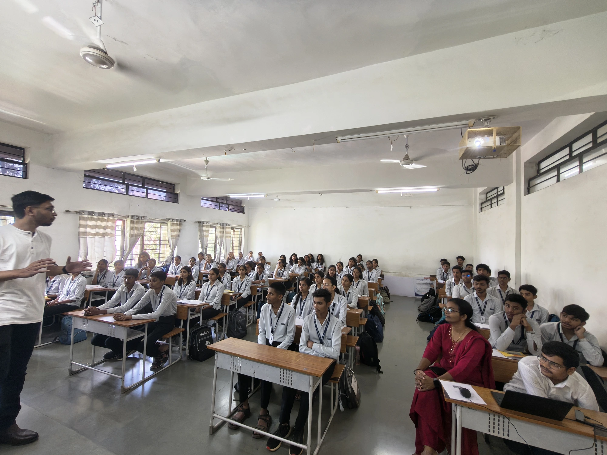 Robotics, AI and 3D Printing Workshop at K.K.Wagh Polytechnic Nashik