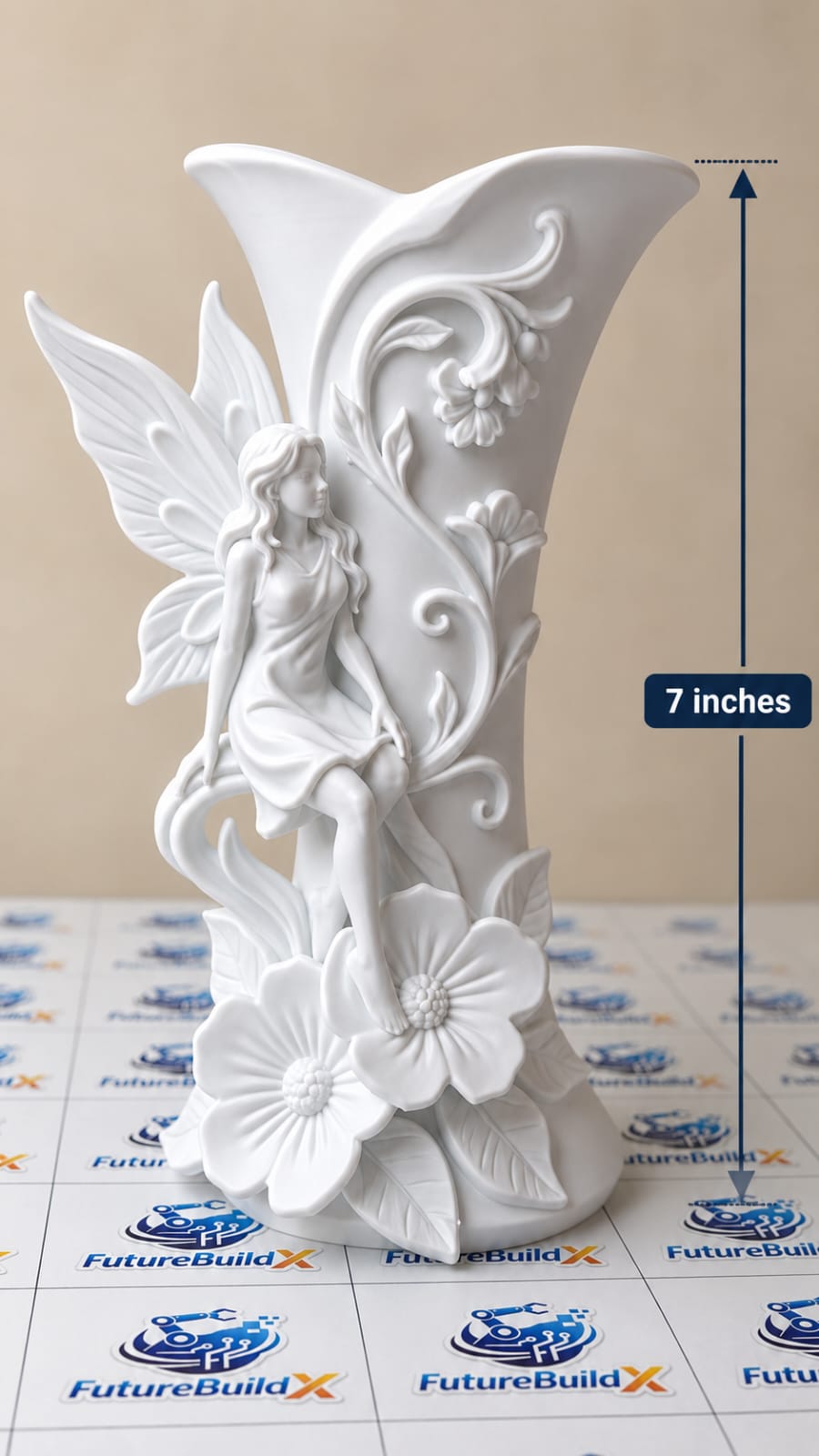 Fairy Flower Vase - 7 inches Tall